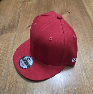 New Era Bold Red Snapback Hat